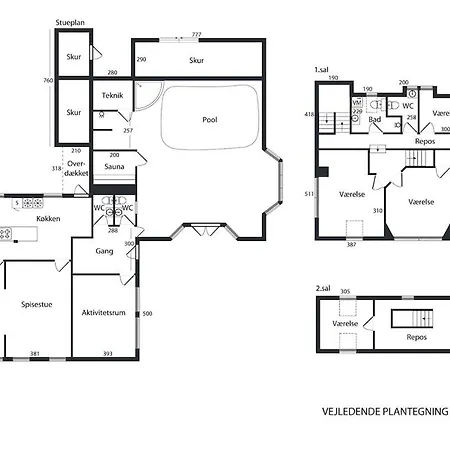 For 12 People With Indoor Pool